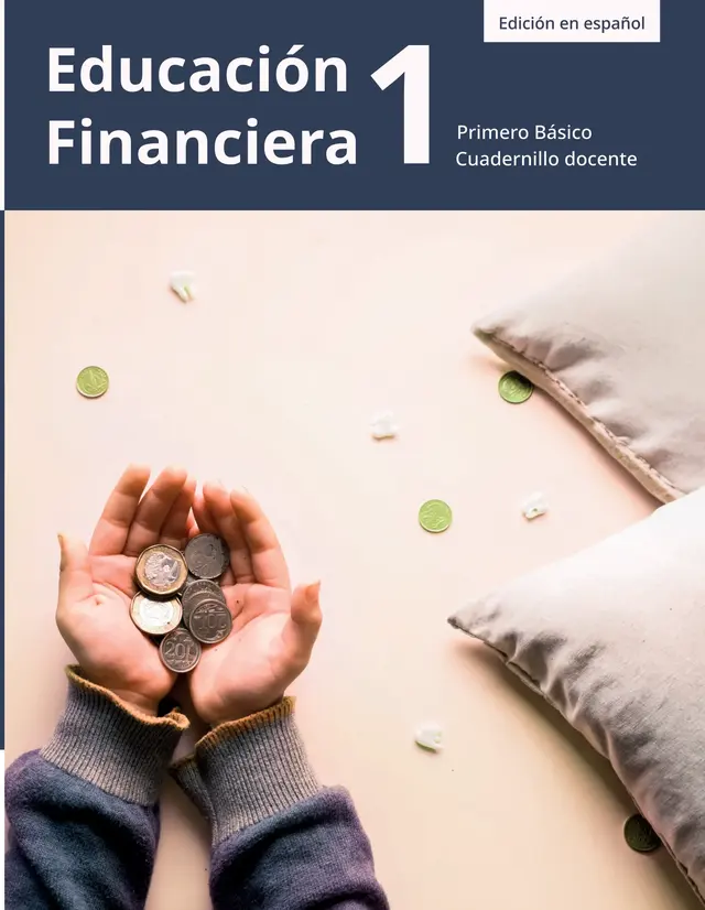 Tapa del cuadernillo docente Educación Financiera 1